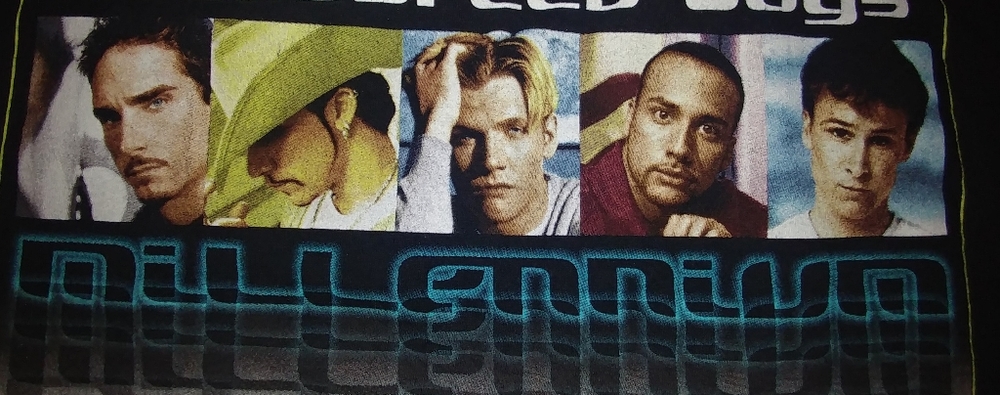 BACKSTREET BOYS ORIGINAL MEDIUM SHIRT 1999CR